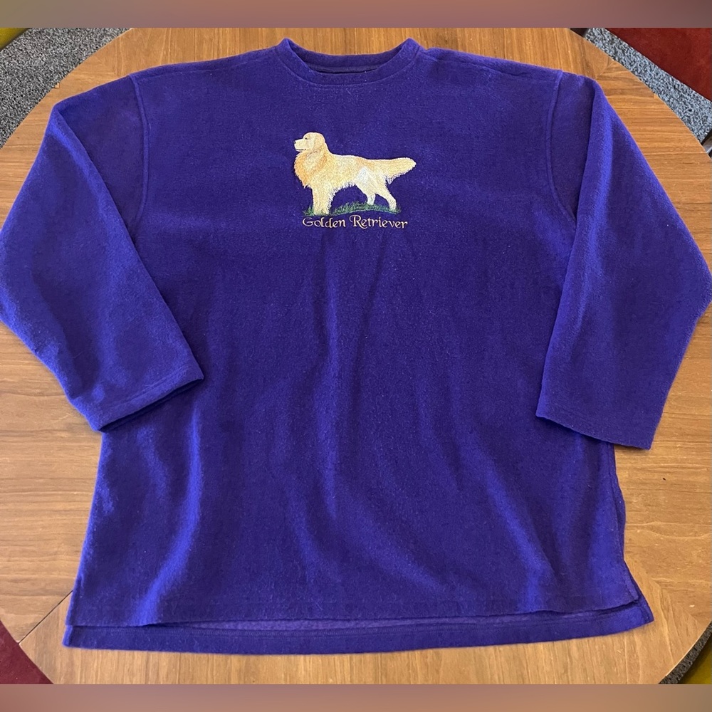 Vintage Golden Retriever Embroidered Diport USA